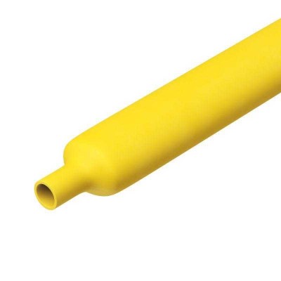 Трубка термоусаживаемая самозатухающая 38.1/19.1мм желт. DKC TN2PC201381V0Y