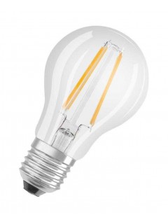 Лампа светодиодная филаментная Retrofit A 7Вт (замена 60Вт) прозр. 2700К тепл. бел. E27 806лм угол пучка 300град. 220-240В OSRAM 4058075112261