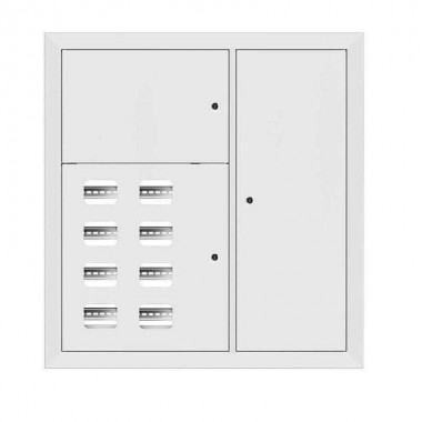 Щит этажный 8кв. RAL9003 (1000х950х160) PROxima EKF mb29-v-8-ral9003
