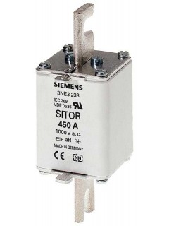 Вставка плавкая SITOR AR 125А AC 1000В NH2 Siemens 3NE3322