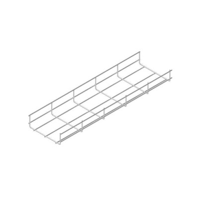 Лоток проволочный 500х50 L3000 сталь 5мм PL50-500-5-3000 оцинк. КМ LO26752