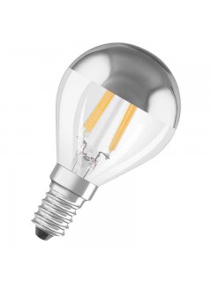 Лампа светодиодная филаментная Retrofit P 4Вт (замена 31Вт) прозр. 2700К тепл. бел. E14 350лм угол пучка 300град. 220-240В OSRAM 4058075447134