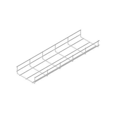 Лоток проволочный 500х50 L3000 сталь 4мм PL50-500-3000 оцинк. КМ LO26660