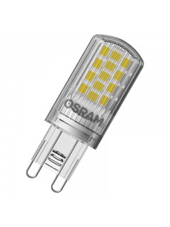Лампа светодиодная LED Star PIN 3.8Вт прозрачная 4000К нейтр. бел. G9 470лм 220-240В угол пучка 300град. (замена 40Вт) OSRAM 4058075432420