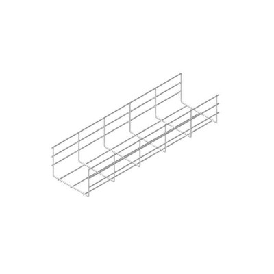 Лоток проволочный 300х100 L3000 сталь 5мм PL100-300-5-3000 оцинк. КМ LO9475
