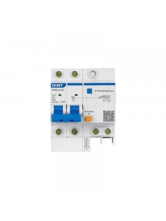 Выключатель автоматический дифференциального тока 2п B 40А 30мА тип AC 6кА NXBLE-63 (R) CHINT 982269
