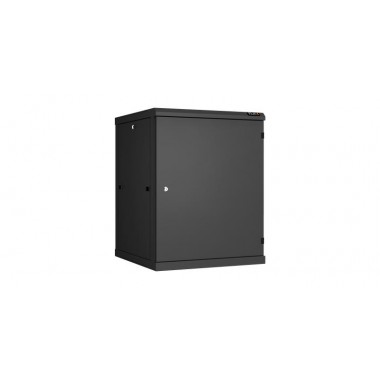 Шкаф настенный разборный 19дюйм 15U метал. дверь Ш600хВ770хГ600мм 2 пары монтажных направляющих черн. TLK TWC-156060-R-M-BK