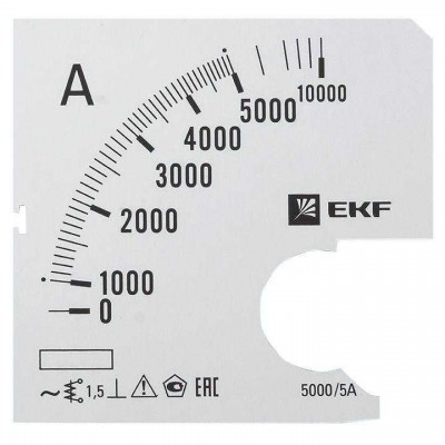 Шкала сменная для A961 5000/5А-1.5 PROxima EKF s-a961-5000