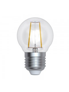 Лампа светодиодная LED-G45-9W/3000K/E27/CL PLS02WH Sky прозр. картон Uniel UL-00005174