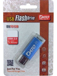 Флеш-диск Dato 64Гбайт DS7012 DS7012B-64G USB2.0 син. DATO 1112117