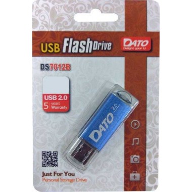 Флеш-диск Dato 64Гбайт DS7012 DS7012B-64G USB2.0 син. DATO 1112117