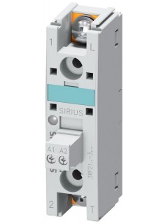 Реле полупроводниковое 3RF2 монтажная ширина 225мм 50А 24-230В/24В DC зажимы для кольцевых наконечников Siemens 3RF21503AA02