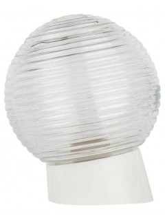 Светильник НБП 01-60-004 с наклонным основанием Гранат стекло IP20 E27 max 60Вт D150 шар ЭРА Б0052009