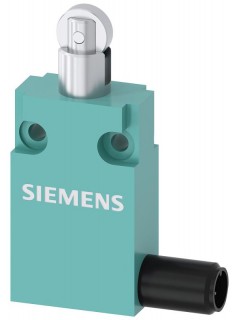 Выключатель позиционный компактный 30мм ширина с М12 коннектор быстродействующие контакты (SNAP-ACTION) 1НО+1НЗ роликовый плунжер специальная конструкция Siemens 3SE54130CD201EB1
