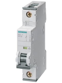 Выключатель автоматический модульный 1п C 16А 6кА Siemens 5SY61167