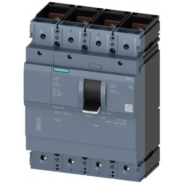 Разъединитель 3VA1 IEC frame 400 4п SD100 In=400А без защ. от перегрузки и коротк. замык. Siemens 3VA13401AA420AA0