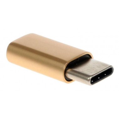 Переходник УТ000013669 micro USB B (m) USB Type-C (f) зол. REDLINE 1366510