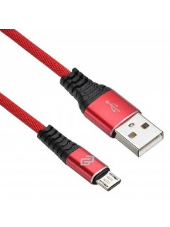 Кабель USB A(m) micro USB B (m) 1.2м красн. Digma 1080371