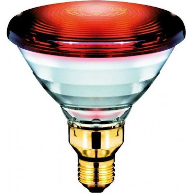 Лампа накаливания инфракрасная PAR38 IR 150Вт E27 230В Red 1CT/12 PHILIPS 923806644210