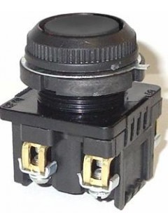 Выключатель кнопочный КЕ-181 У2 исп.4 1з цилиндр IP54 10А 660В черн. Электротехник ET529372