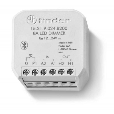 Диммер электронный для ленты LED ШИМ 8А 12-24В DC монтаж в коробке IP20 BLE- Yesly FINDER 15219024B200