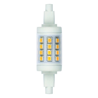 Лампа светодиодная LED-J78-6W/WW/R7s/CL PLZ06WH прозр. теплый бел. свет картон ТМ Uniel UL-00001554