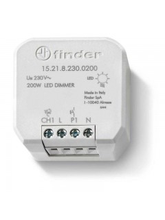Диммер электронный LED 200Вт 120В AC монтаж в коробке IP20 FINDER 152182300200