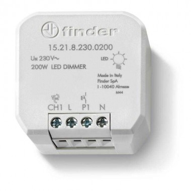 Диммер электронный LED 200Вт 120В AC монтаж в коробке IP20 FINDER 152182300200
