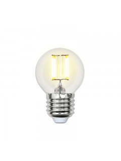 Лампа светодиодная LED-G45-6Вт/NW/E27/CL PLS02WH картон Uniel UL-00001370