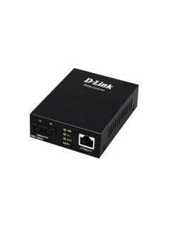 Медиаконвертер DMC-F30SC/B1A (1 порт 10/100Base-TX +1 порт 100Base-FX; разъем SC для одномод. оптич. кабеля (до 30км) D-Link 1852329
