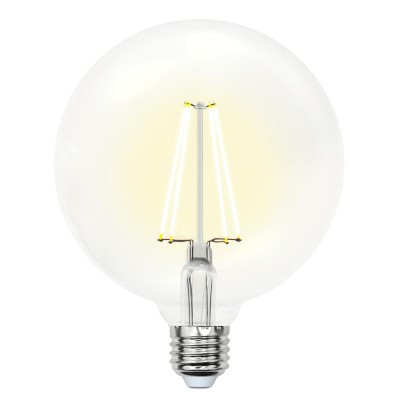 Лампа светодиодная LED-G125-15W/4000K/E27 /CL PLS02WH Sky 15Вт прозрачная 4000К нейтр. бел. (упак. картон) Uniel UL-00004861