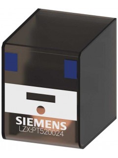 Реле втычное 4п контакта без теста 24В DC Siemens LZX:PT520024