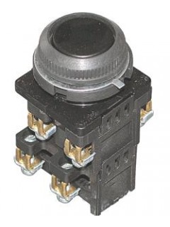 Выключатель кнопочный КЕ-182 У2 исп.6 3з цилиндр IP54 10А 660В черн. Электротехник ET561472