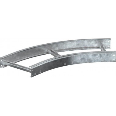 Угол для лотка 45град. 400х55 R600 LESTA HDZ IEK CPG05-4-45-055-400-HDZ