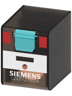 Реле втычное 2п контакта AC 24В Siemens LZX:PT270524