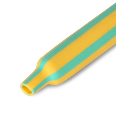 Трубка термоусадочная ТУТнг-LS-60/30 желт./зел. (уп.10м) КВТ 65408