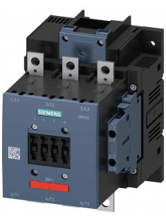 Контактор 3п кат. 110-127В AC/DC 2НО+2НЗ 90кВт AC-3 400В типоразмер S6 рабоч. механизм для применений SUVA Siemens 3RT10566AF363PA0
