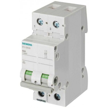 Выключатель нагрузки 80А 2-пол. Siemens 5TL12800