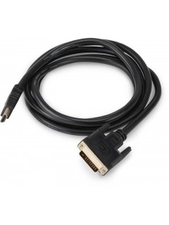 Кабель аудио-видео HDMI (m)/DVI-D (Dual Link) (m) 1.8м. позолоч. контакты черн. (BHP RET HDMI_DVI18) BURO 485562