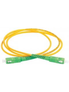 Патч-корд оптический коммутационный соединительный для одномодового кабеля (SM); 9/125 (OS2); SC/APC-SC/APC (Simplex) (дл.10м) ITK FPC09-SCA-SCA-C1L-10M