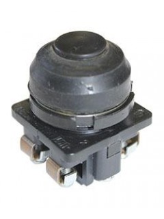 Выключатель кнопочный ВК30-10-10110-54 У2 1з цилиндр IP54 10А 660В черн. Электротехник ET052780