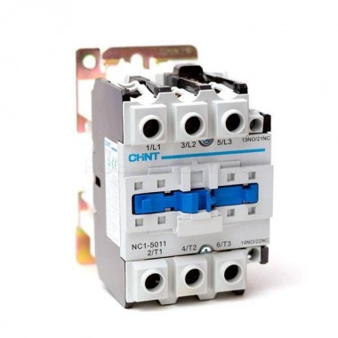 Контактор NC1-5008 50А кат. 230В AC 2НО+2НЗ (R) CHINT 222448
