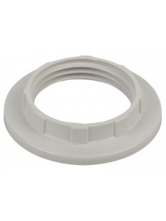 Кольцо для патрона E14 пластик бел. ACS KLC-E14-PLA-WH-IND ЭРА Б0043679