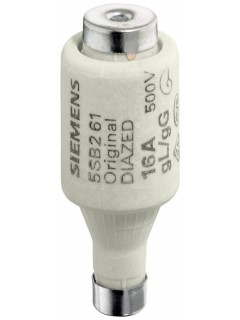 Вставка плавкая D-Fuse DII 25А gG 500В a.c./440 SENTRON fuse-link DIAZED DII DII In 25А gG Un 500В a.c./440В d.c. Siemens 5SB2811