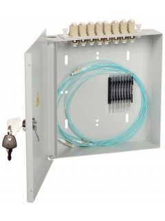 Кросс укомплектованный настенный LC (duplex) 4 порта (OM2) ITK FOBX8-N-4LCUD50