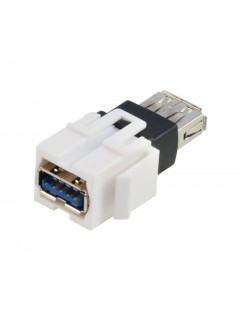 Модуль USB Keystone 3.0 тип A бел. Eurolan 16B-US-03WT