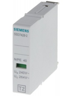 Модуль втычной t2 n-pe uc 264В AC in 40кА только для 5sd7424-2 (3) Siemens 5SD74282