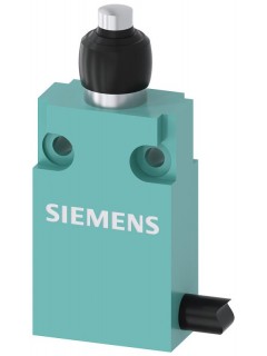 Выключатель позиционный компактный 30мм ширина с соед. кабелем 2М быстродействующие контакты (SNAP-ACTION) 1НО+1НЗ (закругленный плунжер) внешнее уплотнение Siemens 3SE54130CC221EA2