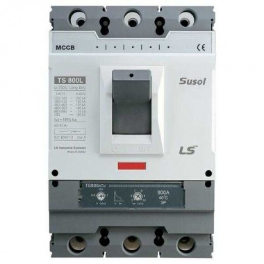 Выключатель автоматический 3п 3т 630А 65кА TS800N MTU LS Electric 111001600