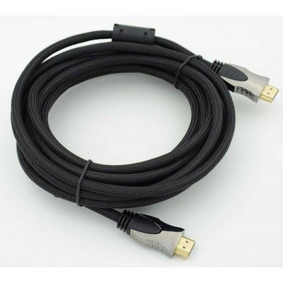 Кабель HDMI (m)/HDMI (m) 5м. феррит.кольца позолоч. контакты 794221